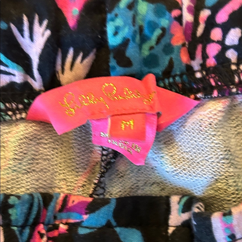 Lilly Pulitzer Pink and Blue Patterned Top